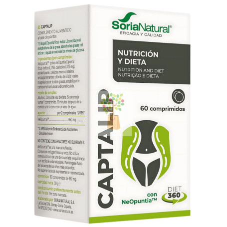 CAPTALIP 60 COMPRIMIDOS SORIA NATURAL