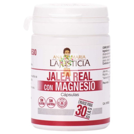 JALEA REAL CON MAGNESIO 60 CÁPSULAS ANA MARÍA LAJUSTICIA
