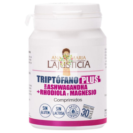 TRIPTÓFANO PLUS CON ASHWAGANDHA 60 COMP. ANA MARÍA LAJUSTICIA