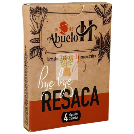 BYE BYE RESACA 4 CÁPSULAS ABUELO H