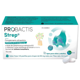 PROBACTIS STREP 30 PASTILLAS BIOTICAL HEALTH