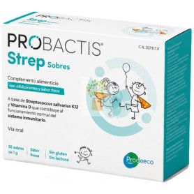 PROBACTIS STREP (APTO PARA NIÑOS) 30 SOBRES BIOTICAL HEALTH