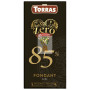 CHOCOLATE FONDANT 85% CACO ZERO 100 Gr TORRAS