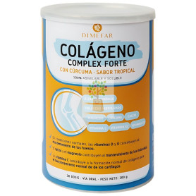 COLÁGENO FORTE 300G SABOR TROPICAL DIMEFAR