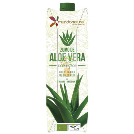 ZUMO ECOLÓGICO DE ALOE VERA 1LT MUNDO NATURAL