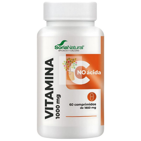 VITAMINA C NO ÁCIDA 60 COMPRIMIDOS SORIA NATURAL
