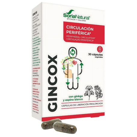 GINCOX 30 CÁPSULAS SORIA NATURAL