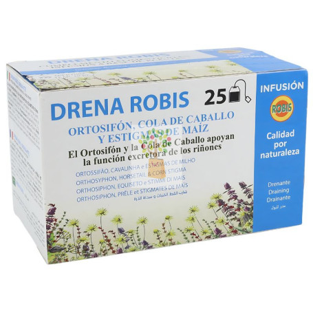 DRENA INFUSIÓN 25 FILTROS ROBIS