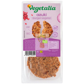 VEGEBURGUER DE AZUKIS, TOFU Y SEITÁN BIO 160GR VEGETALIA
