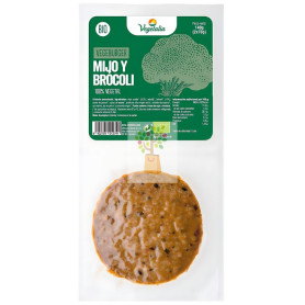 VEGEBURGUER MIJO Y BRÓCOLI BIO 140GR VEGETALIA