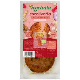 VEGEBURGUER DE ESCALIVADA Y QUESO AZUL BIO 160GR VEGETALIA