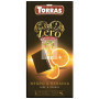 ZERO CHOCOLATE NEGRO CON NARANJA 125GR TORRAS
