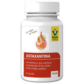 ASTAXANTINA 60 CAPSULAS RAAB