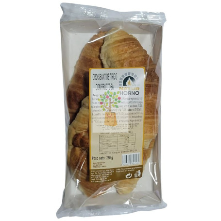 CROISSANT DE TRIGO CON FRUCTOSA 250GR ECOHORNO