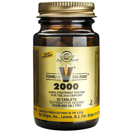 FORMULA VM-2000  30TABLETAS SOLGAR