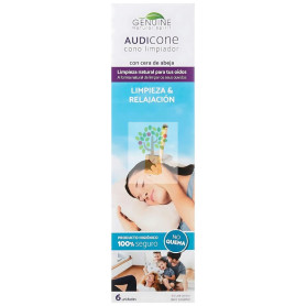 AUDICONE CONO LIMPIADOR 6 UNIDADES GENUINE NATURAL SPIRIT