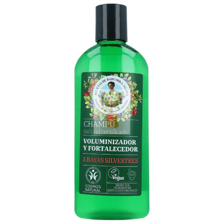 GREEN AGAFIA CHAMPÚ NATURAL VOLUMEN Y FUERZA 260ML AGAFJA