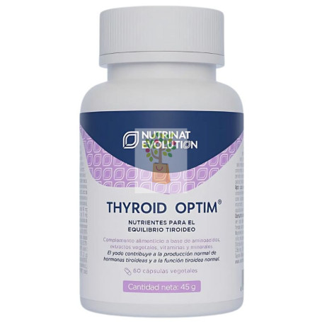 THYROID OPTIM 60 CÁPSULAS VEGETALES NUTRINAT EVOLUTION
