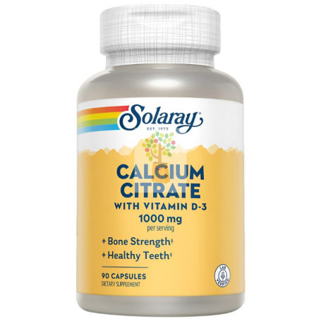 CALCIUM D3 CITRATE 90 CÁPSULAS SOLARAY