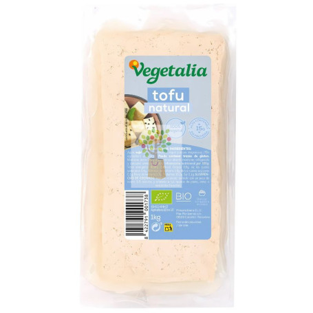 TOFU FRESCO EN BARRA BIO 1KG VEGETALIA