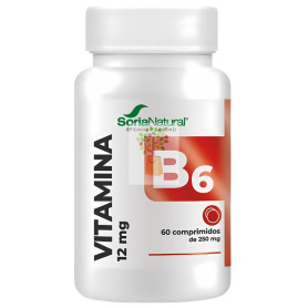 VITAMINA B6 LIBERACIÓN SOSTENIDA 60 COMPRIMIDOS SORIA NATURAL