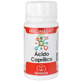 HOLOMEGA ÁCIDO CAPRÍLICO 50 CÁPSULAS EQUISALUD