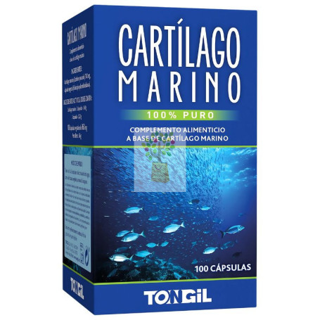 CARTÍLAGO MARINO 100 CÁPSULAS VEGETALES TONGIL