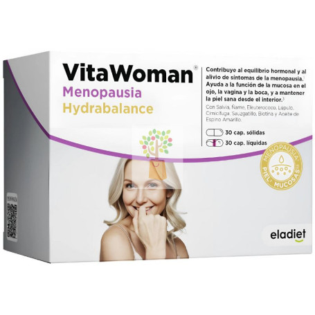 VITAWOMAN MENOPAUSIA HYDRABALANCE 30 CAPSULAS ELADIET
