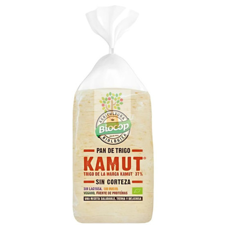 PAN DE MOLDE KAMUT SIN CORTEZA 300G BIOCOP
