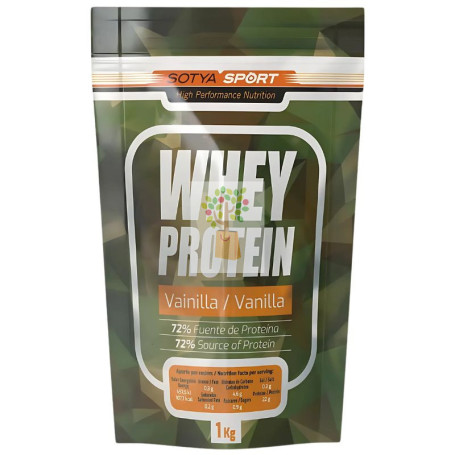 WHEY PROTEIN VAINILLA 1KG SOTYA