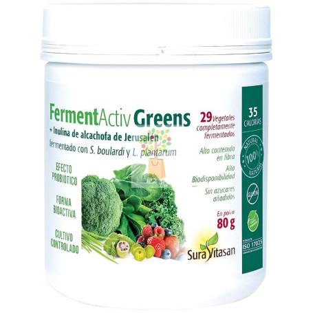 FERMENT ACTIV GREENS 80GR SURA VITASAN
