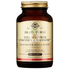 BRAIN WORKS 60 CÁPSULAS VEGETALES SOLGAR