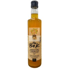 VINAGRE DE MANZANA SIN FILTRAR ECO 500ML ORO DE LOS ANDES