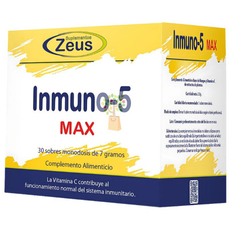 INMUNO-5 MAX 30 SOBRES ZEUS