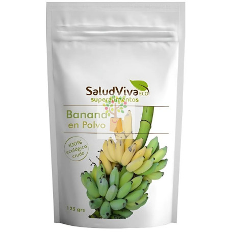 BANANA EN POLVO ECO 125G SALUD VIVA