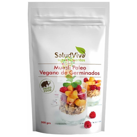 MUESLI PALEO VEGANO DE GERMINADOS ECO 300G SALUD VIVA
