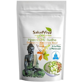 HAPPY DAY BUDHA A LA PIÑA Y MARACUYA 350G SALUD VIVA