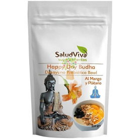 HAPPY DAY BUDHA CON MANGO Y PLATANO 350G SALUD VIVA