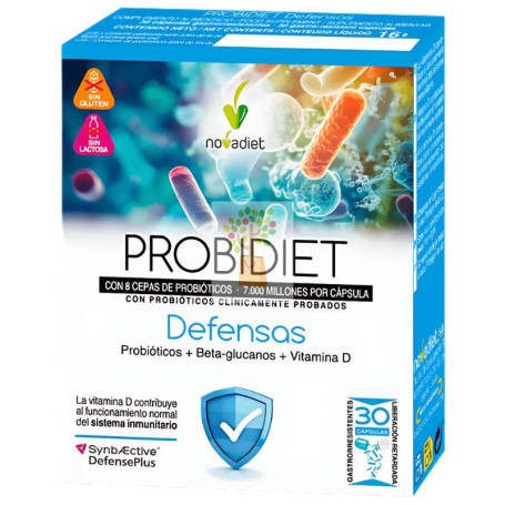 PROBIDIET DEFENSAS 30 CÁPSULAS NOVA DIET