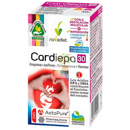 CARDIEPA 30 CÁPSULAS NOVA DIET