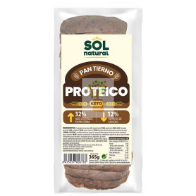PAN DE MOLDE PROTEICO KETO 365G SOL NATURAL