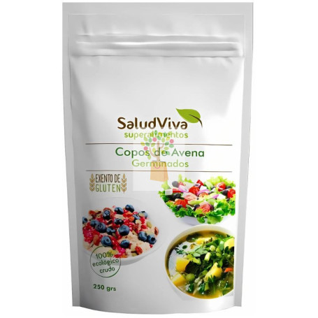 COPOS DE AVENA GERMINADA ECO 250G SALUD VIVA