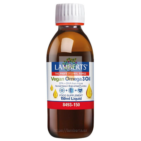 OMEGA 3 VEGANO LÍQUIDO 150ML LAMBERTS