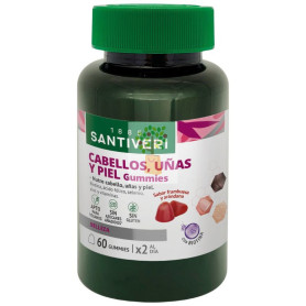 CABELLO, UÑAS Y PIEL GUMMIES 60 GOMINOLAS SANTIVERI