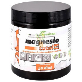 MAGNESIO TOTAL X4 EN POLVO 150G PINISAN