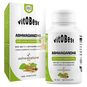 ASHWAGANDHA 100 CAPSULAS VIT O BEST