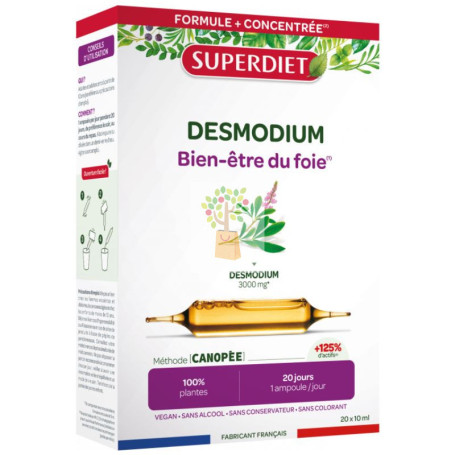 DESMODIUM 20 AMPOLLAS SUPERDIET