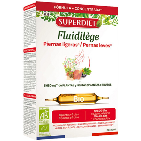 FLUIDILEGE BIO 20 AMPOLLAS SUPERDIET