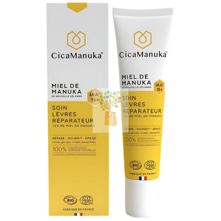 CREMA REPARADORA DE LABIOS 15ML CICAMANUKA