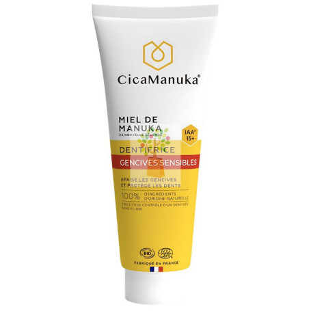 PASTA DENTAL ENCÍAS SENSIBLES 75ML CICAMANUKA
